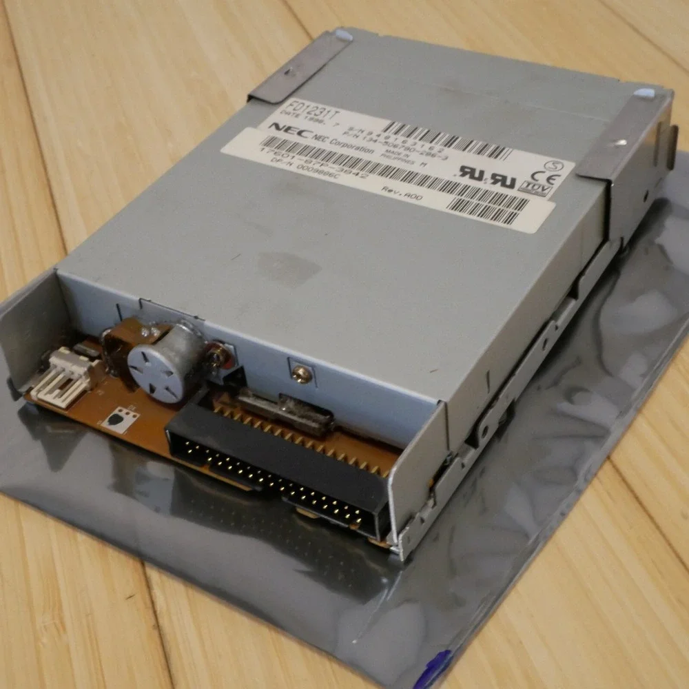 NEC HP 3.5 inch Floppy Disk‎ Drive FD1231T Internal Desktop 1.44MB Tested - 39